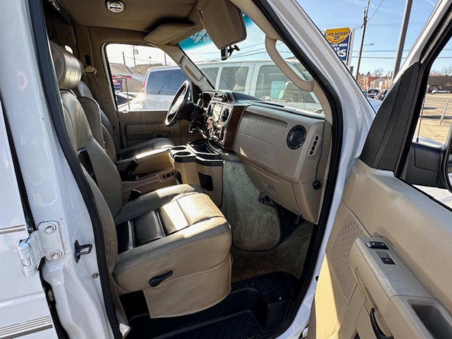 2011 White Ford E-Series Van Tuscany Conversion (1FTNE1EL9BD) with an V-8 engine, Automatic transmission, located at 3200 1st Avenue North, Billings, MT, 59101, (406) 245-9055, 45.779270, -108.510742 - Very Rare to Locate! Local Trade with Wheel Chair Access Power Lift; Conversion by Mobility of Denver. Braun Lift, Tuscany Conversion, Full Power, Hi-Roof and Only 83,500 Miles. CarFax Dealer Auto Brokers of Montana/AA&A Auto Rental/Fox Car Rental Billings - Photo#11